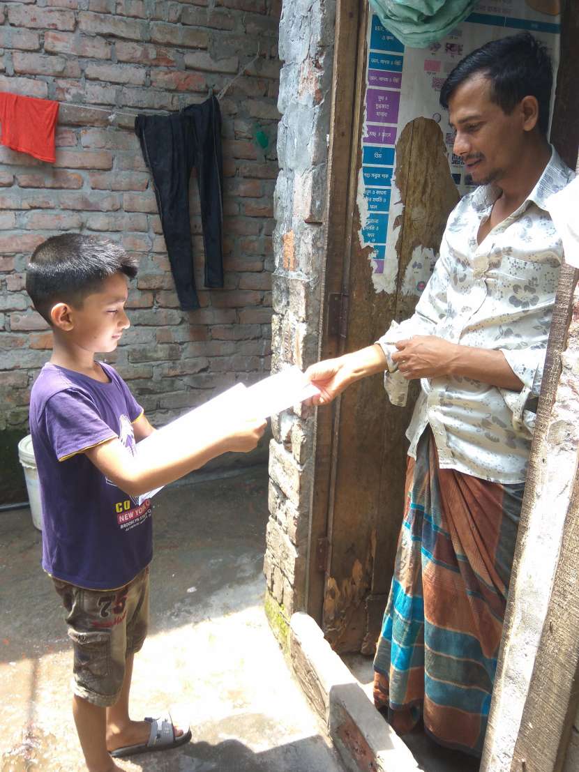 Abdullah spreading diarrhea awareness