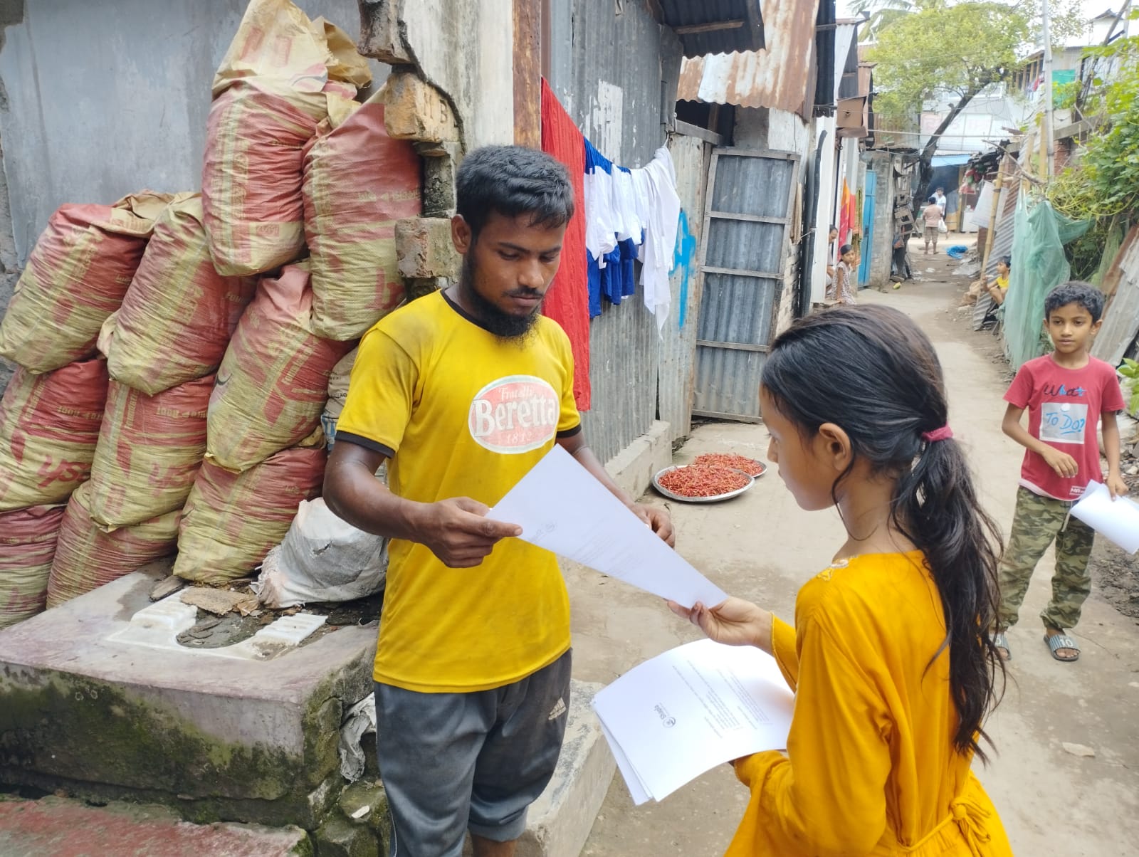 Sanjida spreading awareness against drug addiction