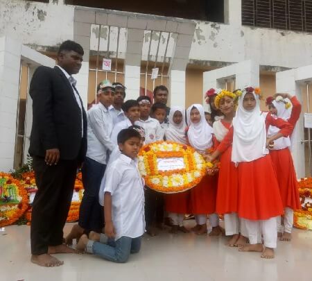 Farzana participated in the mother language day program