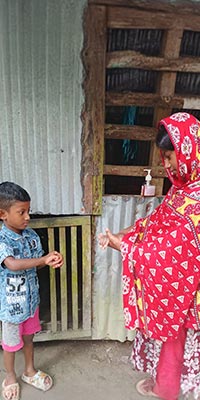 Sultana has participated in global handwashing day program