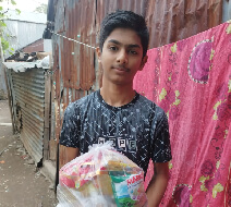 Jahid received eid gifts