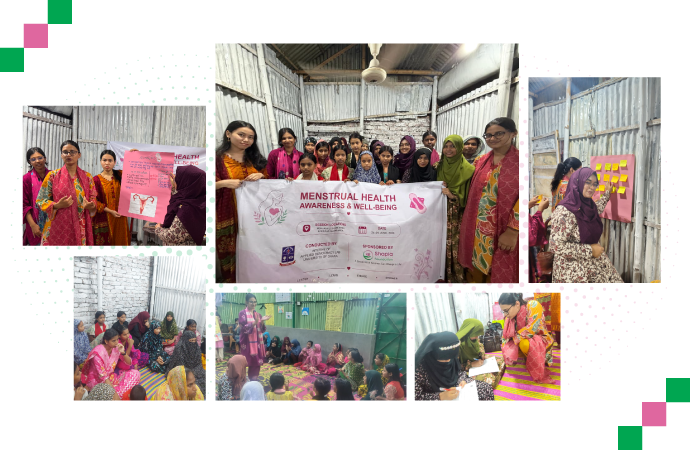 Menstrual health awareness program by Shapla Foundation