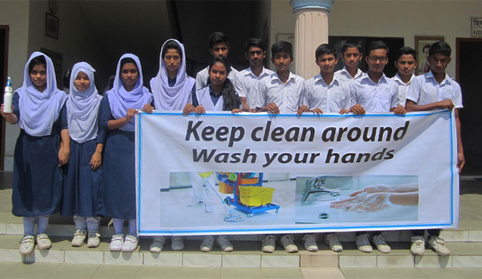 Our Students at Yuriko Attend Coronavirus Awareness Program