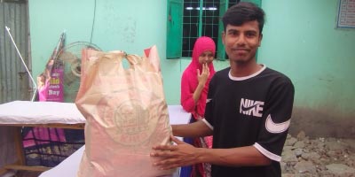 Shakil got the ramadan groceries