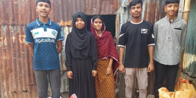 Wahid Boishakhi Lima Shakil and Arman got the ramadan groceries