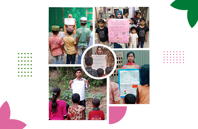 Road safety awareness program by Shapla Foundation Kids