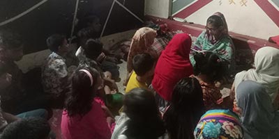 Kids in Mirpur participated in our reading circle