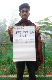 shrabon celebrating new year 2023