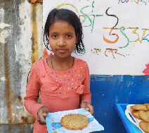 Tanjila participated in pitha utshob