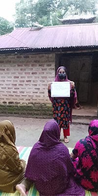 Keya participated in viral fever awareness program