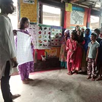Kids in Mirpur participated in viral fever awareness program