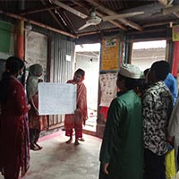 Kids in Mirpur participated in viral fever awareness program