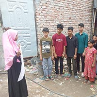 Kids in Mohakhali participated in viral fever awareness program