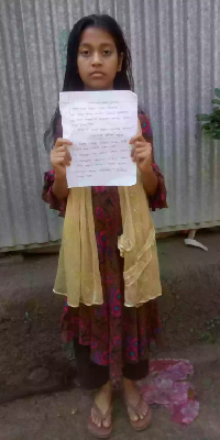 Farzana Participated in the Anti-human Trafficking Program