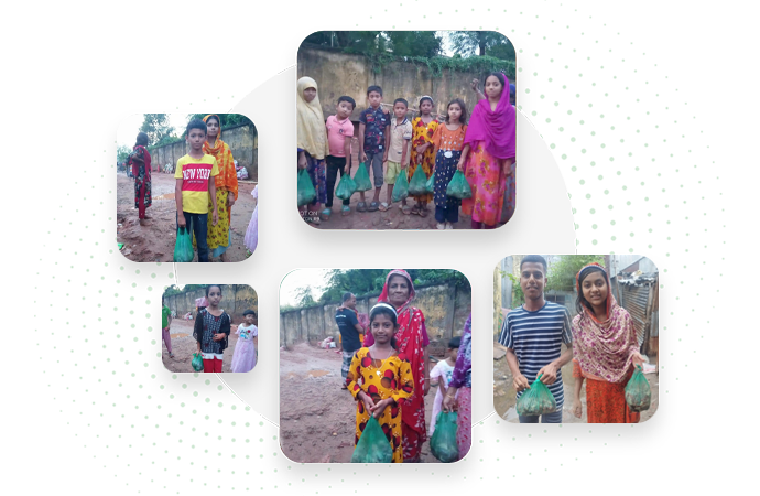 Qurbani Meat Distribution