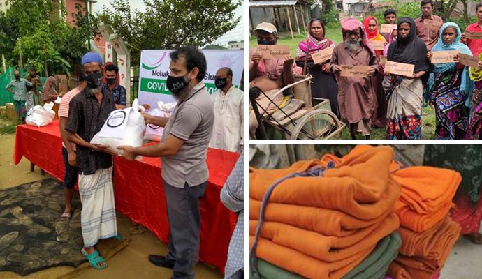 a collage showcasing different projects of shaplafoundation