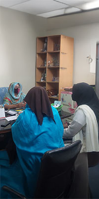 Alokito mission school at Mirpur