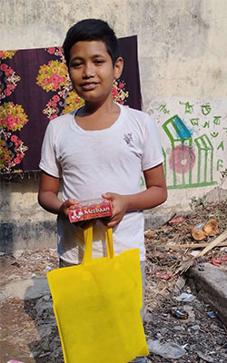 Sohel received eid dress iftaar